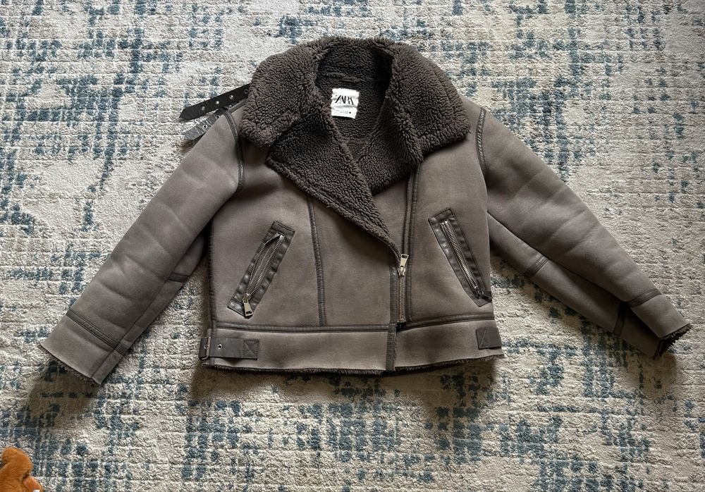 Дубленка Zara размер М