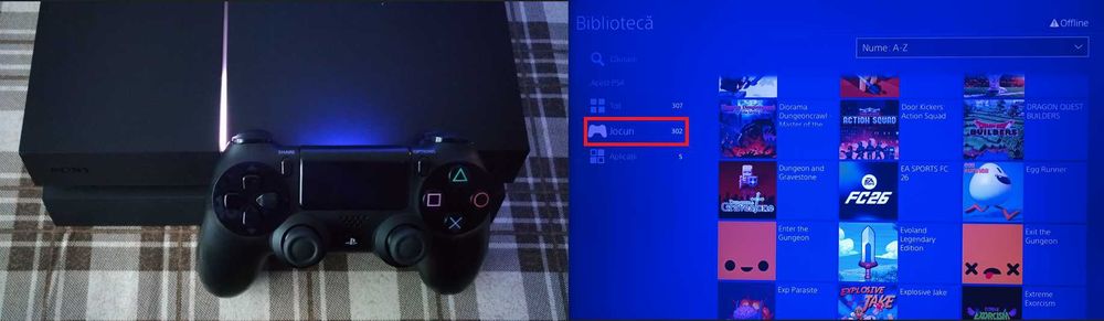 PS4 \ PlayStation 4 Modat 50 Jocuri