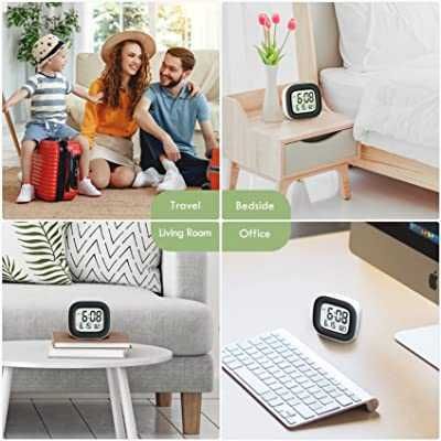 Часовник/ будилник с термометър и Atmoko HM606A