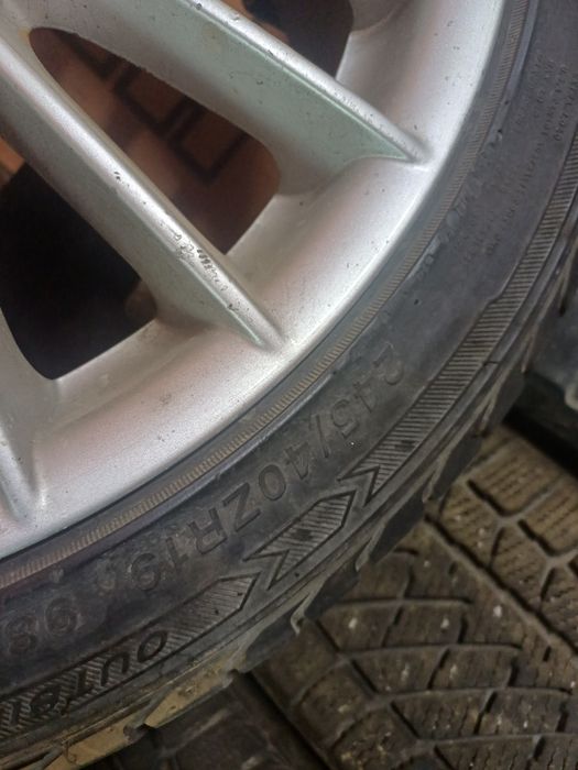 Продам шины с дискми на мерседес