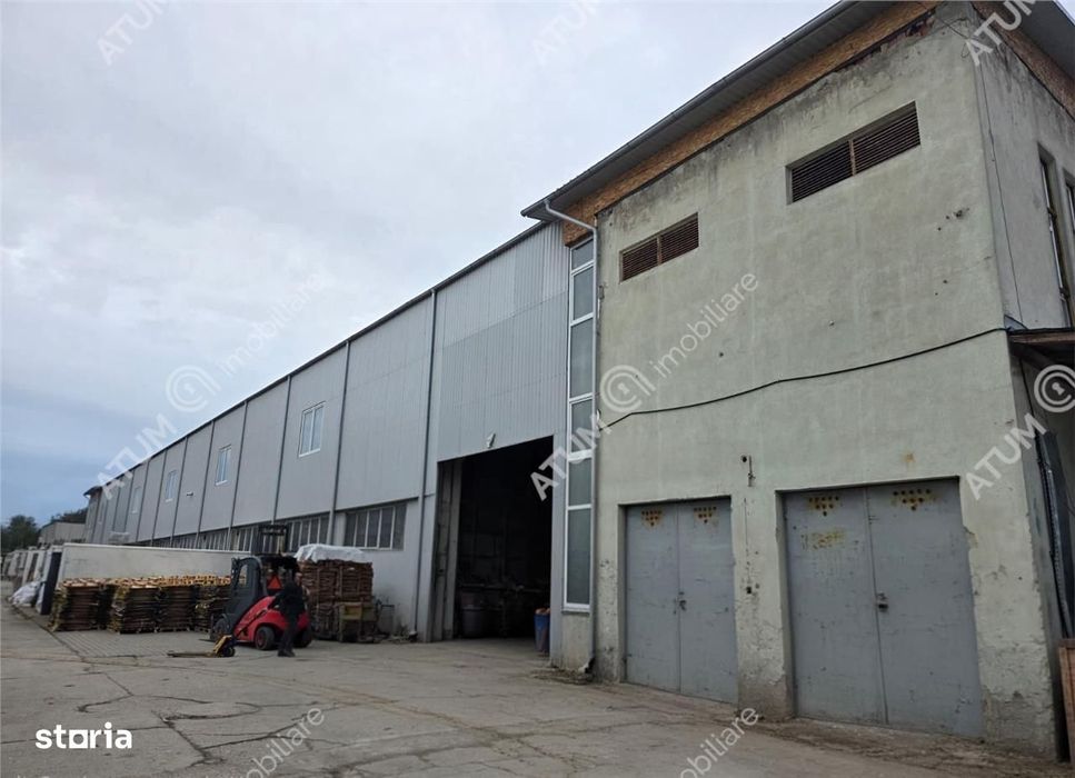 Hala Industriala de inchiriat 3800 mp curte libera 4200 mp in Sibiu