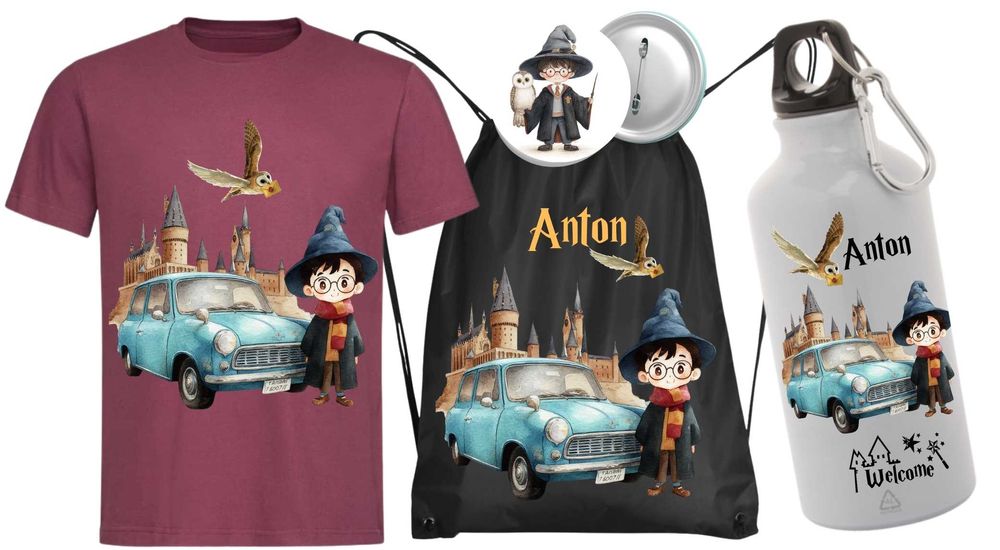 Персонализиран детски комплект Хари Потър