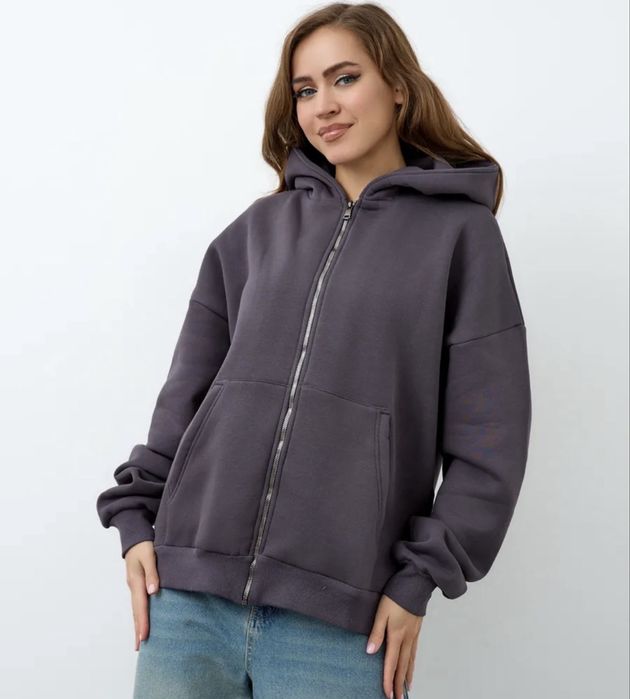 Зип худи оверсайз