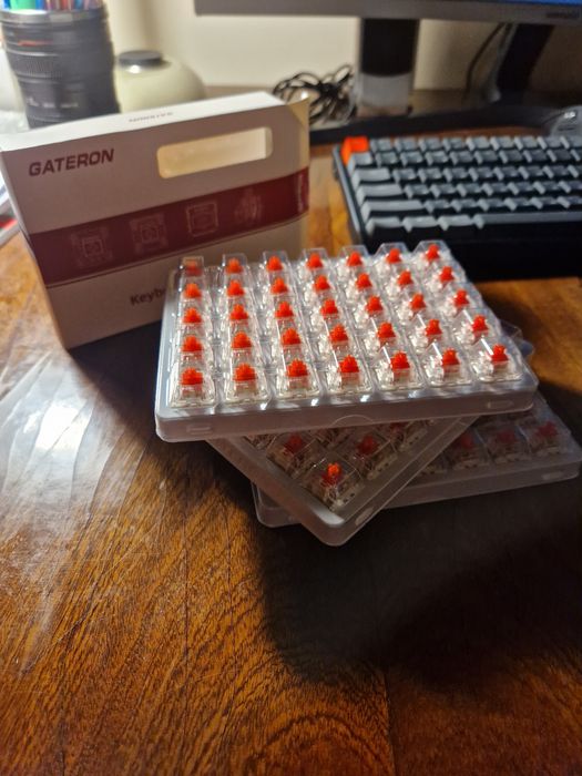 Продам Gateron red switch. Красные  переключатели  Гатерон.