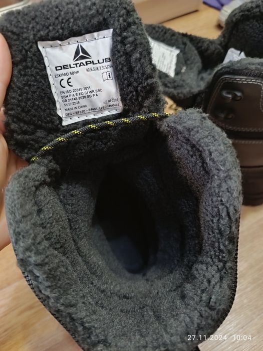 Продам ботинки рабочие зимние Новые фирмы Deltaplus