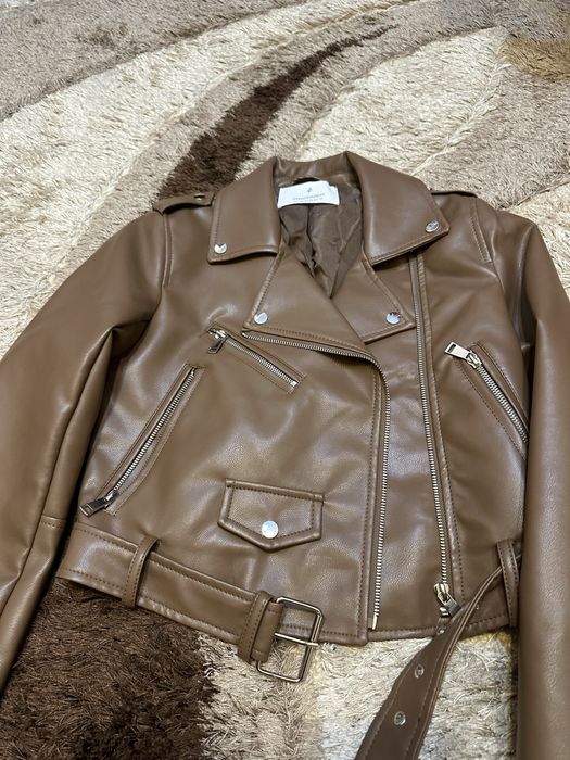 дамско кожено яке