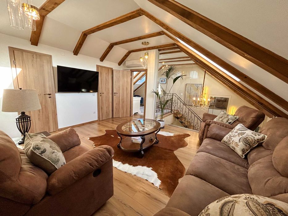 Penthouse complet mobilat si utilat - 142mp