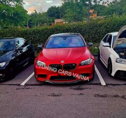 лип добавка за предна броня БМВ Ф10 Ф11 М5 BMW F0 F11 M5