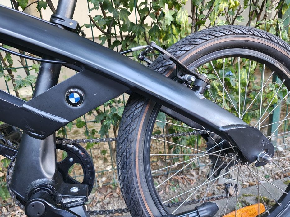 Bicicleta copii BMW Junior 20 zoll 6-9 ani negru mat