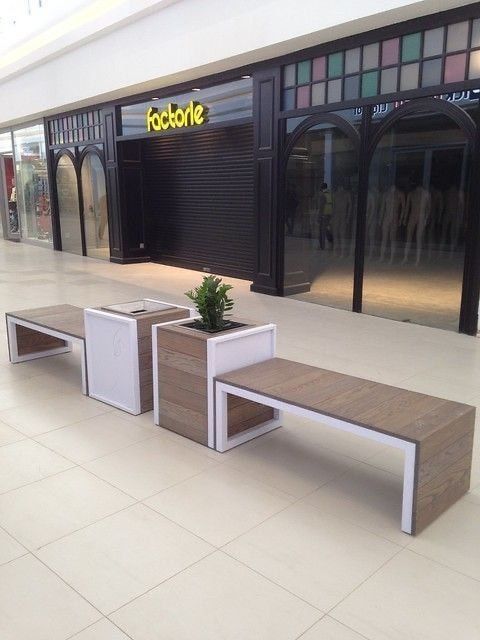 Скамейка из ДПК мраморная бетонная. Mramor skameka beton DPK