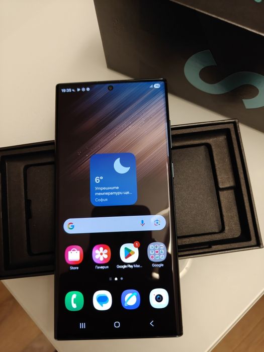 S22 Ultra 512GB Зелен - Отлично състояние!