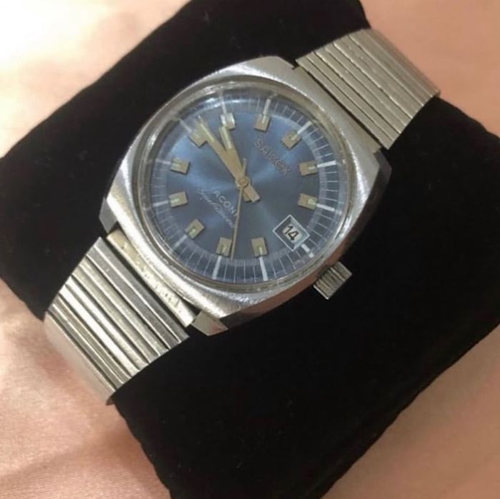 Ceas mecanic SAIZEX cu dată, functional