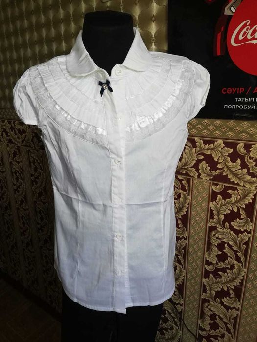 Блузка в школу девочке