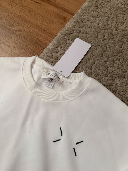 Pulover maison margiela alb