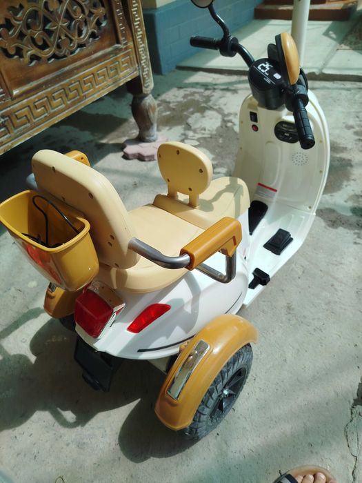 Детский мотоцикл DIDIT трицикл с подсветкой до 6 лет