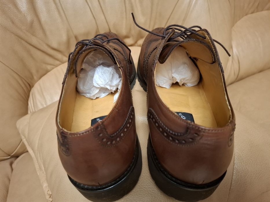 Pantofi piele maro 45 Fraterno