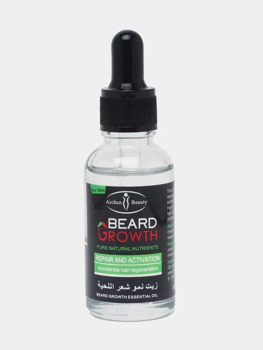 Beard oil soqol oʻstirish uchun yogʻ