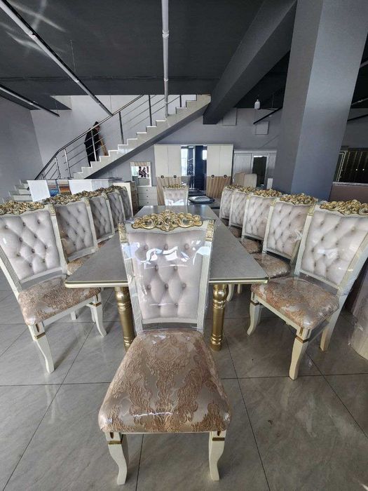 Рассрочка Стол Стул комплект 12/1 бошлангич туловсиз 1100минг сумдан