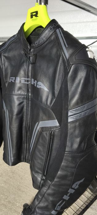 Geaca piele moto - Richa Assen - marime 50/M - aproape noua