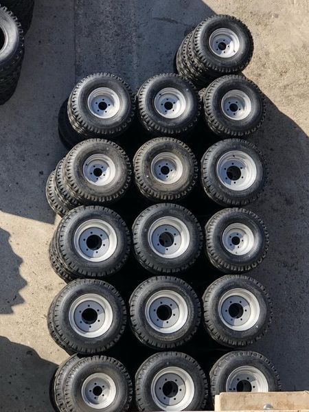 cauciucuri noi 10.0/80-12 cu 10PR cu janta Tambur mig presa