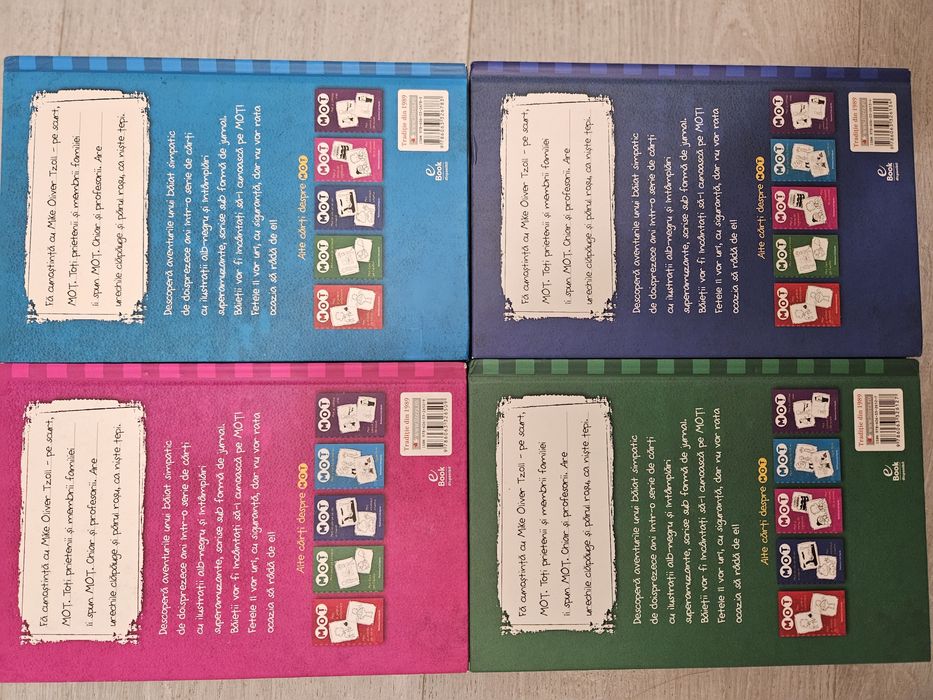 Set 4 carti copii MOT