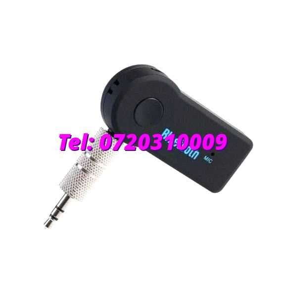 Adaptor Auxiliar Bluetooth Pentru Muzica Cu Mufa Jack Si Cablu