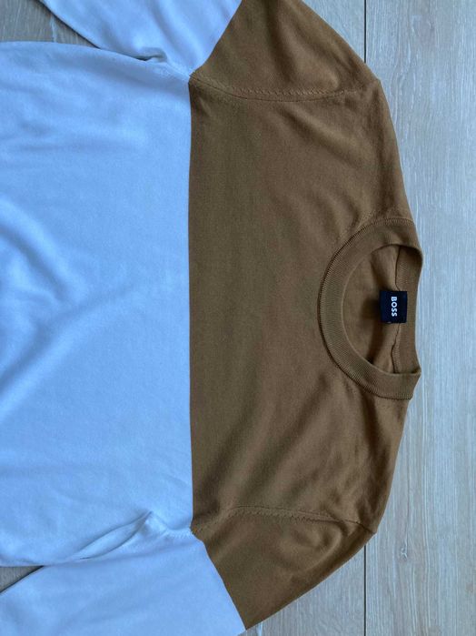 Hugo Boss Ebello мъжки памучен пуловер размер М