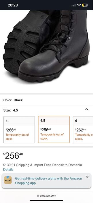 Ghete piele ALTAMA 41.5 barbatesti