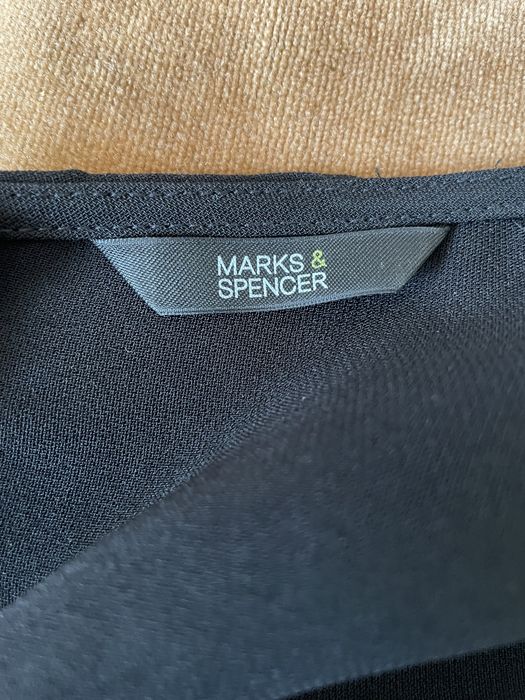 MARKS & SPENCER Rochie cocktail, neagra, dantela Nr. 12