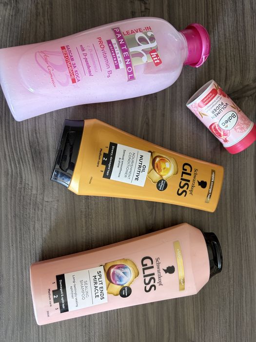 Козметика за лице и коса, нова и употрябвана. Pixi, yenges, nivea, gliss, youth lab, balea