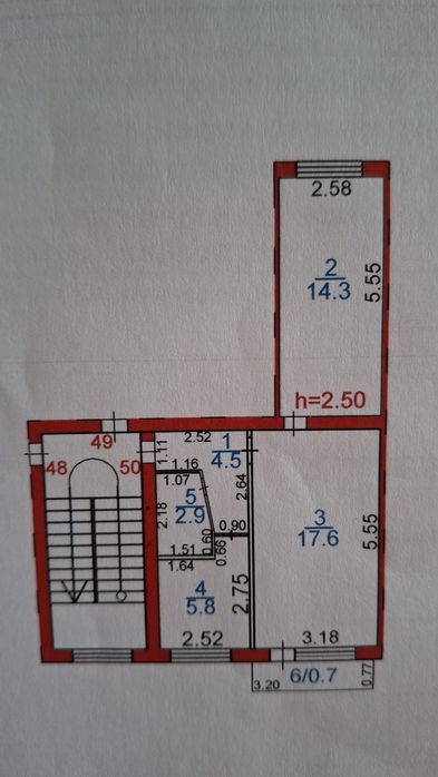 Продам 2х комн.квартиру