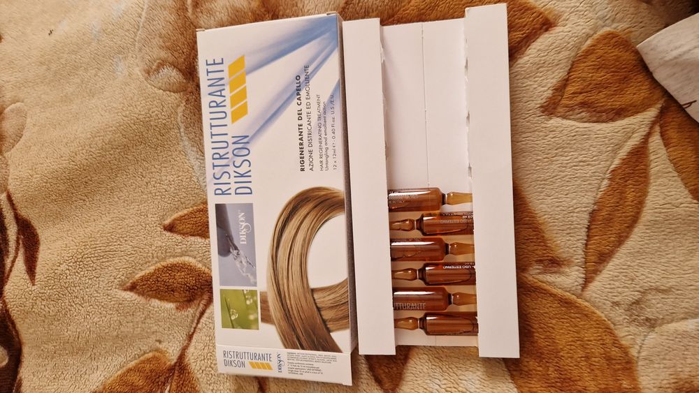 Ампулы dikson для волос