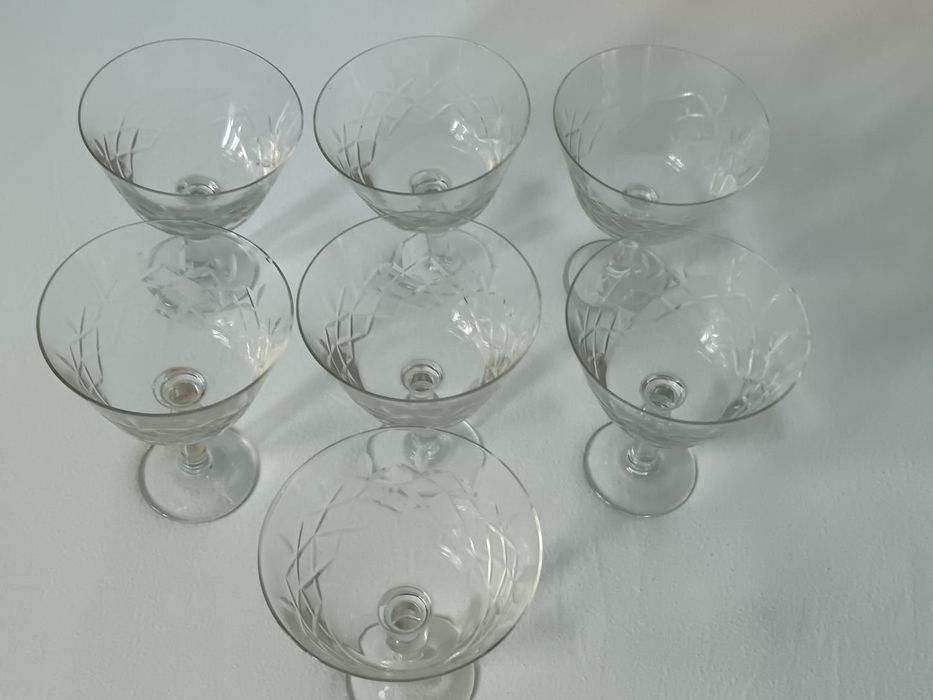 Vând Set 7 Pahare Șampanie de Lux