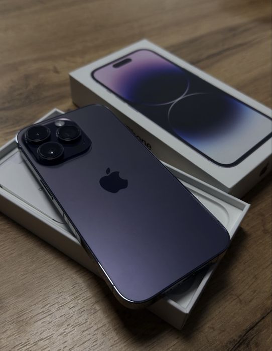 iPhone 14 Pro 128GB, Deep Purple.