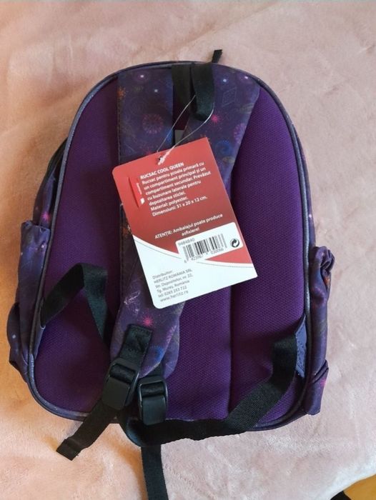 Rucsac nou 7l herlitz ghiozdan scoala fete fata fetita Herlit Queen