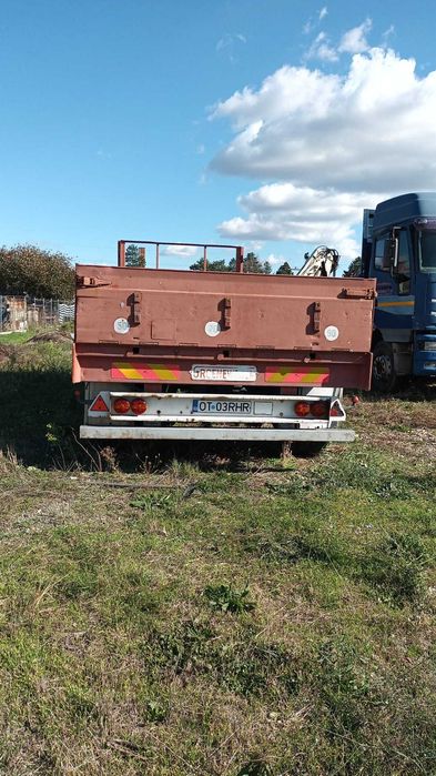 Remorca auto 20 tone suprastructura deschisa REMA