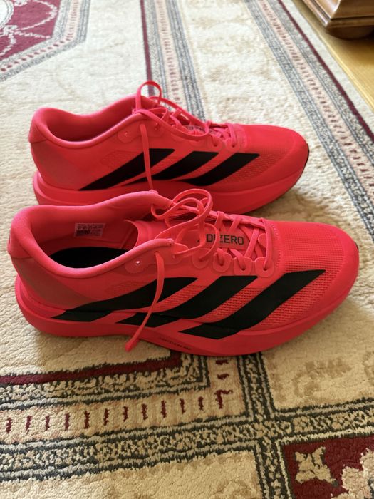 Adidasi alergare Adidas Adizero Evo Sl marime 45 1/3 rosu