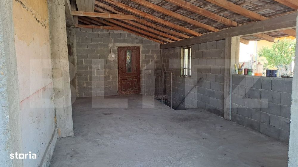 Casa P, 90 mp, 516 mp teren, deschidere 20 m, zona Romanesti - Bucura