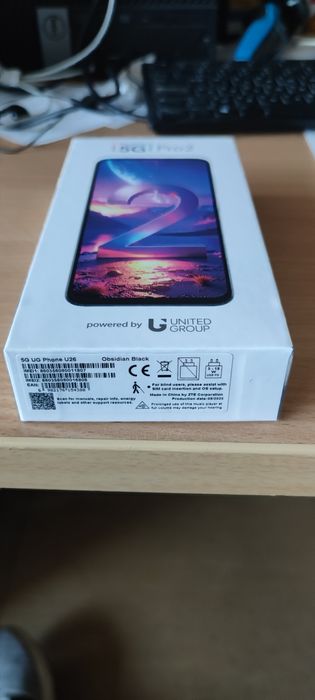 чисто нов запечатан телефон Vivacom 5G Pro2 256GB ROM 8GB RAM, 5000mAh