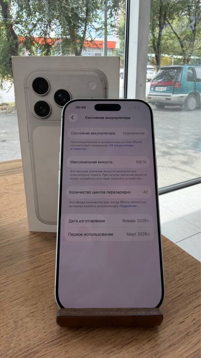 iPhone 17 Pro  256GB  100%
