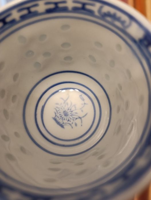 Китайский сервиз из рисового фарфора