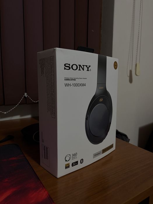 SONY WH-1000XM4 XM4 слушалки чисто нови без забележка сони