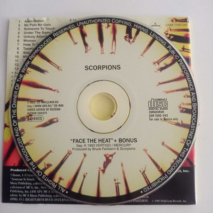 Продам диск Scorpions