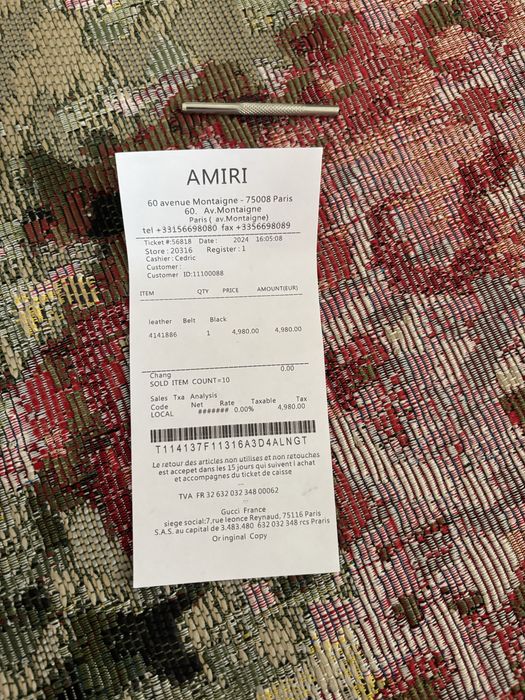Curea barbati Amiri