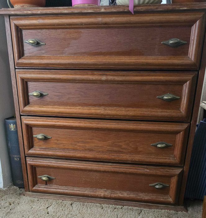 Mobila vintage lemn - 5 module, fag