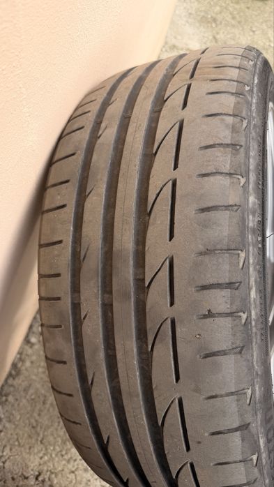 Jante originale Mercedes C-Class AMG R18 + Continental PremiumContact 7 - in doua dimensiuni