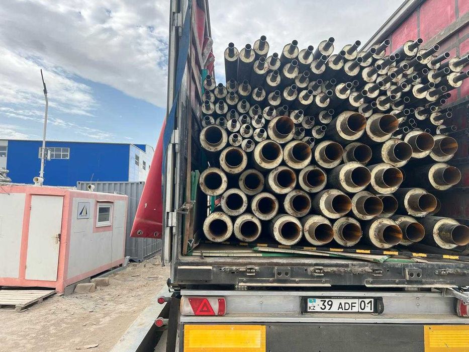 Трубы в ППУ изоляции для теплотрасс