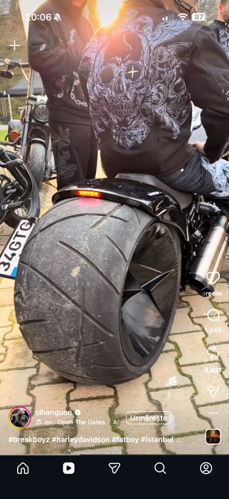 Anvelopa motor uzata