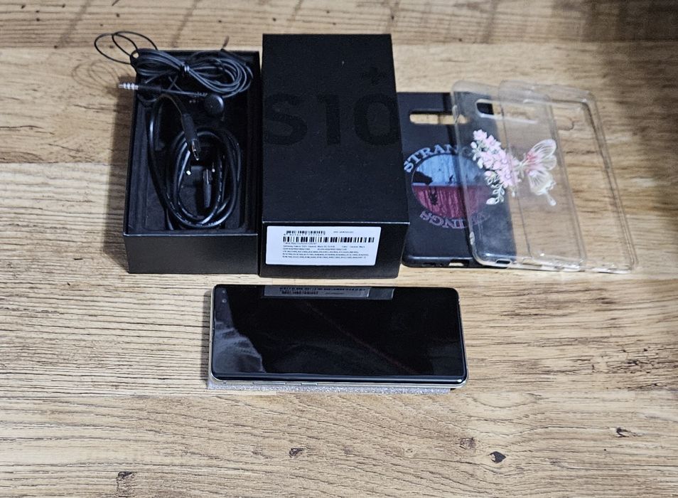 Samsung Galaxy S10 +, Dual SIM, 128GB, 8GB RAM,4G Ceramic Black