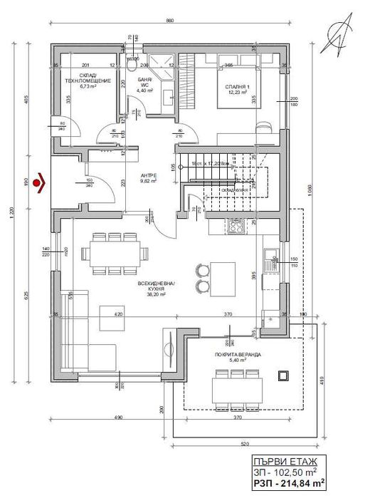Къща 215 м² в с. Здравец, Без Комисиона